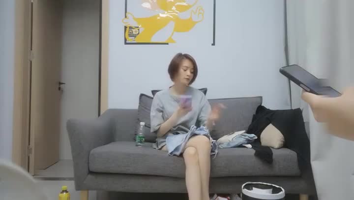 STP17839 短发妹子第二炮，掰穴舔弄69姿势口交翘起屁股猛操<script src=